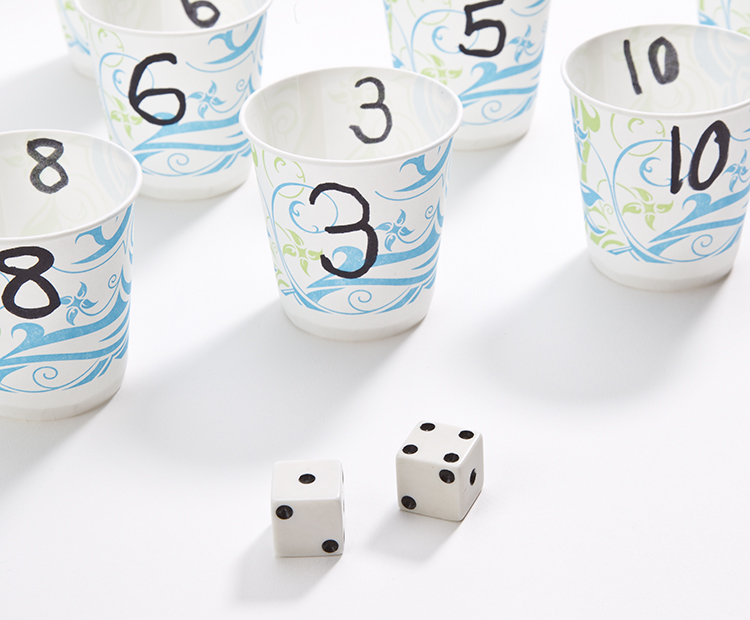 Cups and dice